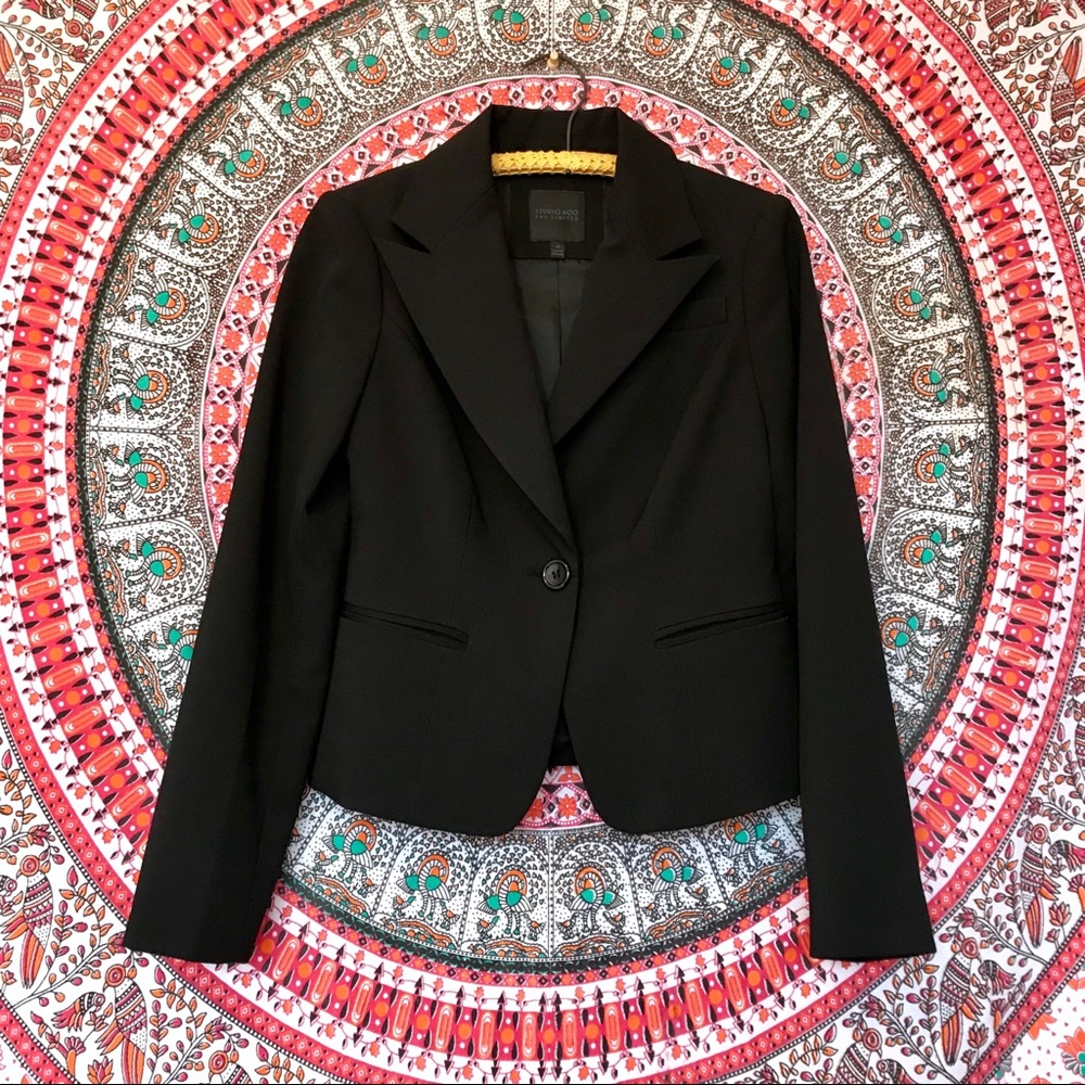 🖤 The Limited Classic Black Blazer Studio 400
